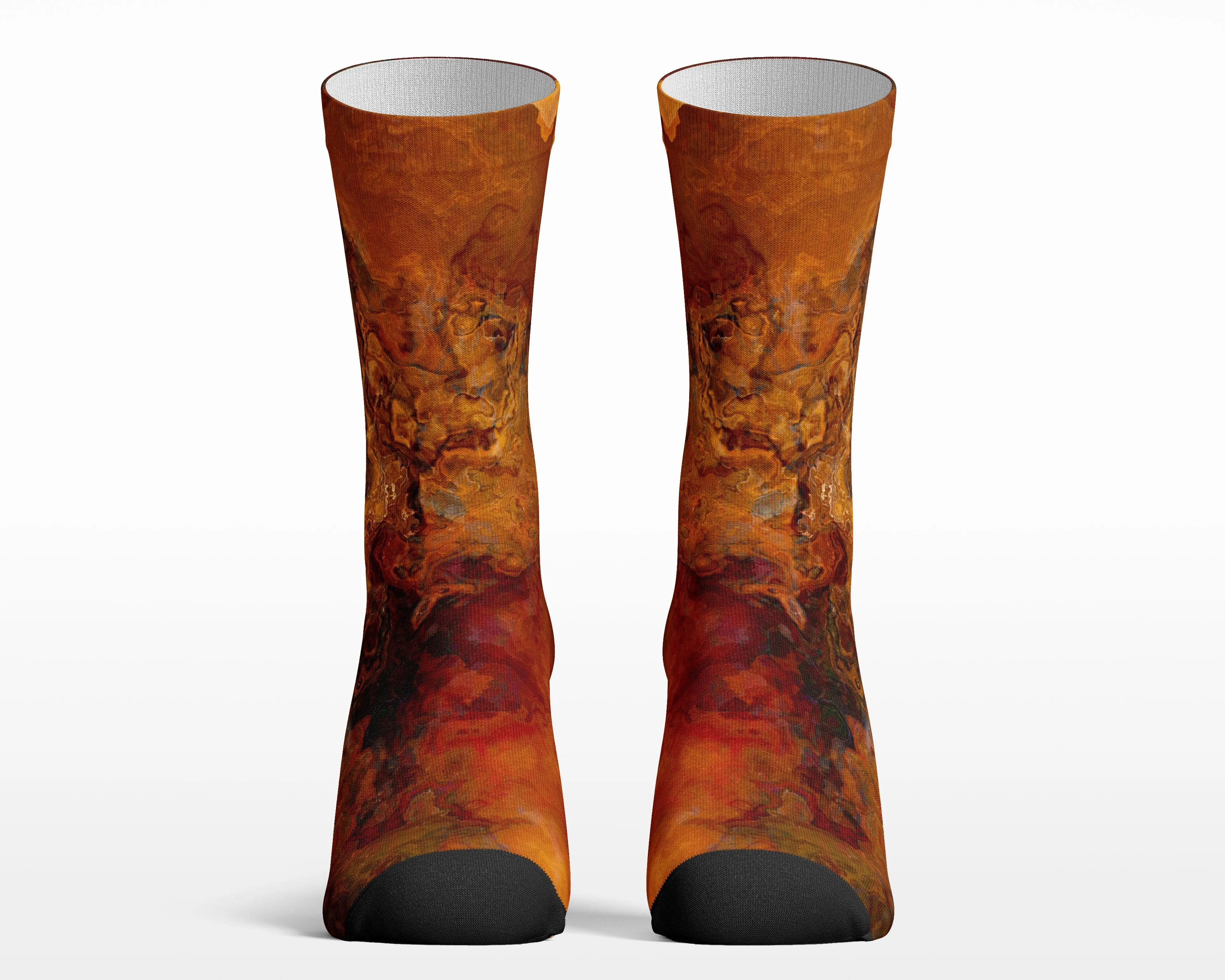 Unisex Socks, Gold Rush