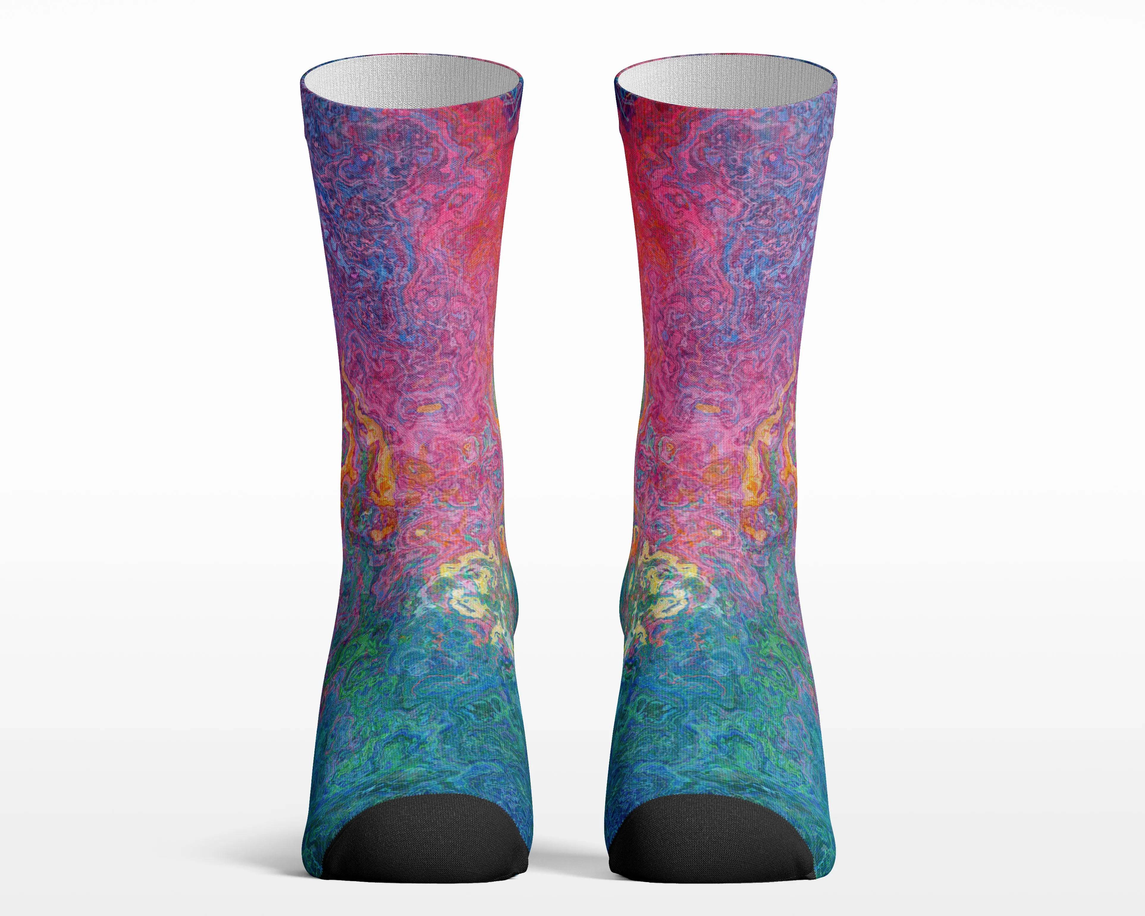 Unisex Socks, Summer Sunrise