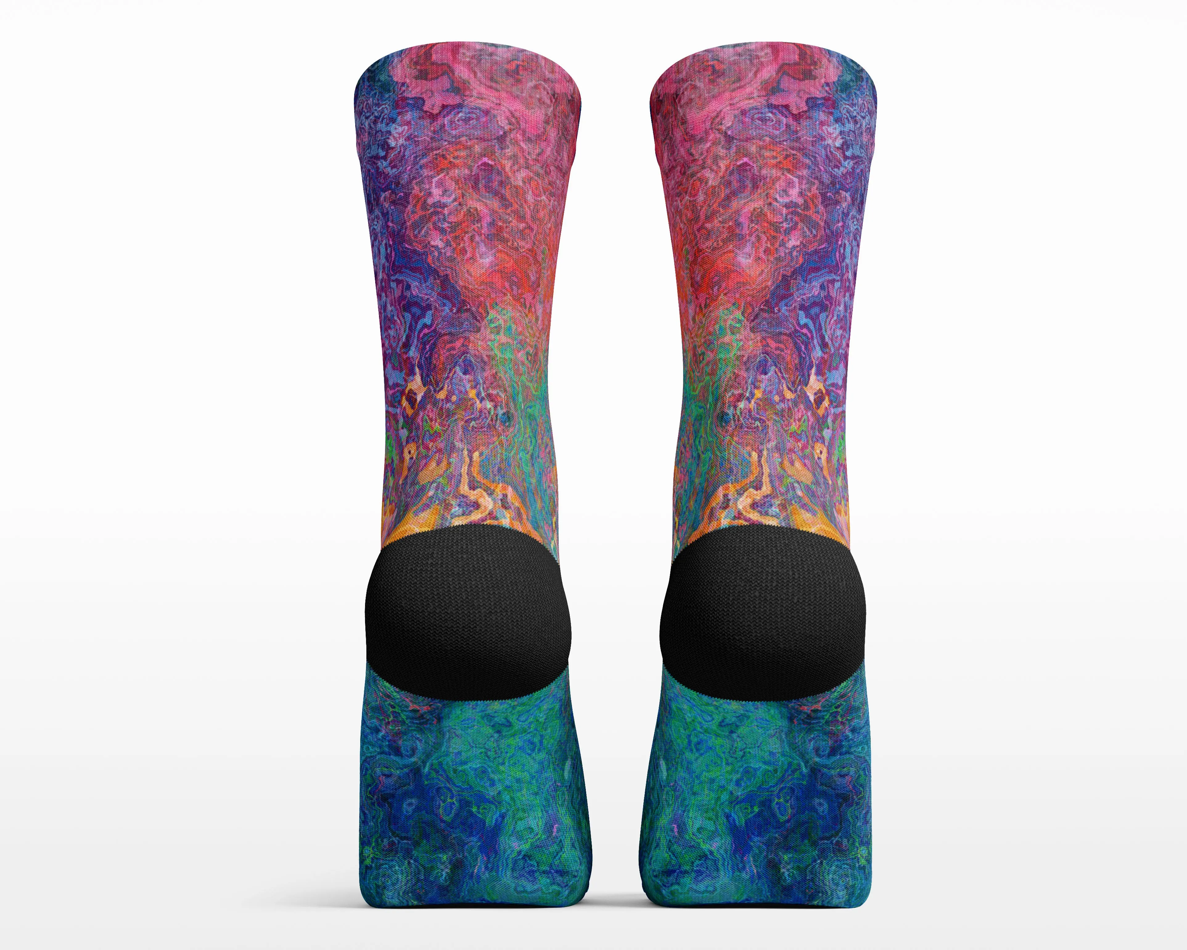 Unisex Socks, Summer Sunrise