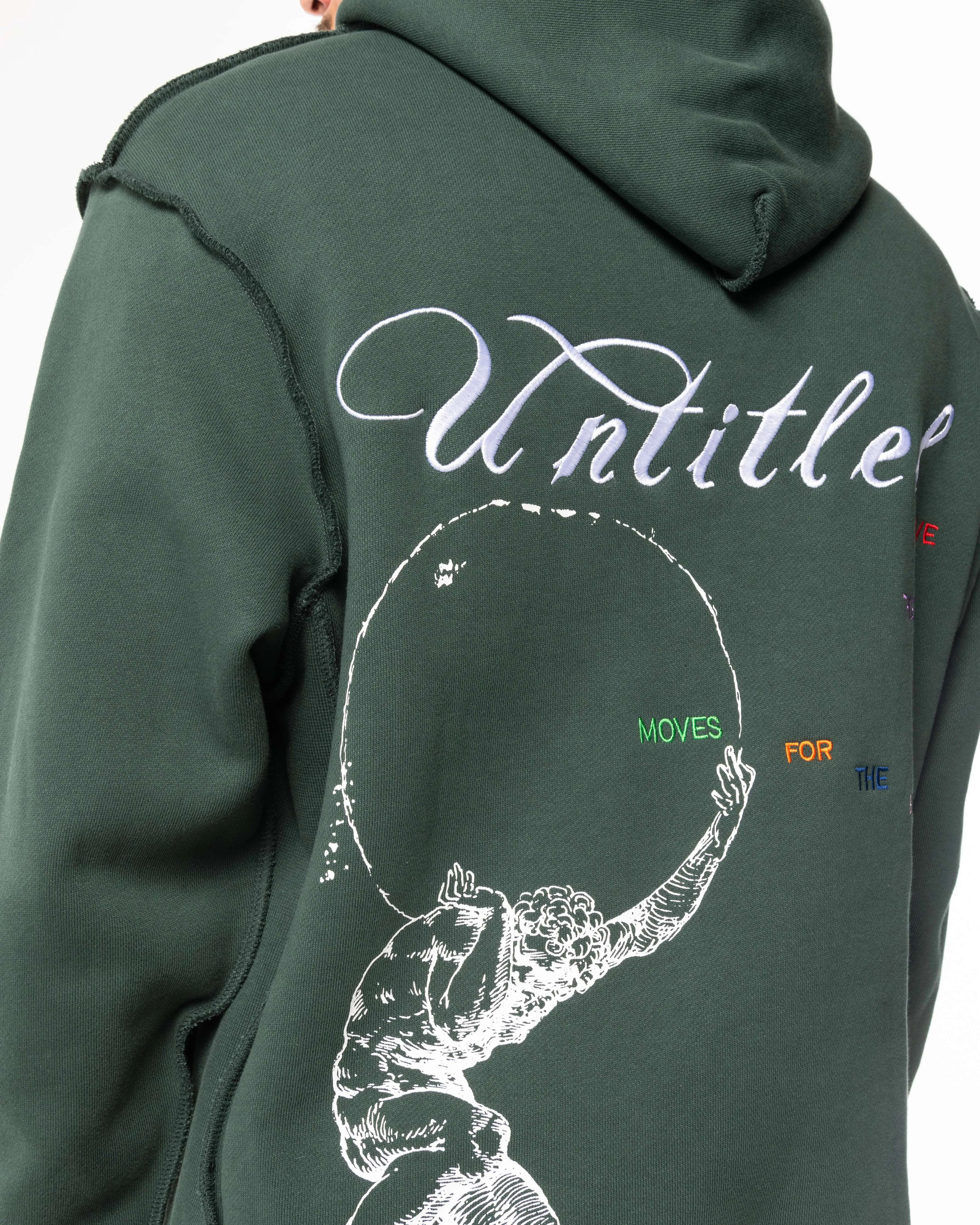 UNTITLED HOODIE (JUNGLE GREEN)