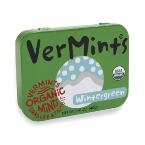 VerMints Organic Wintergreen Mints