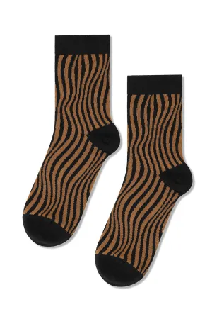 Wave Ankle Sock