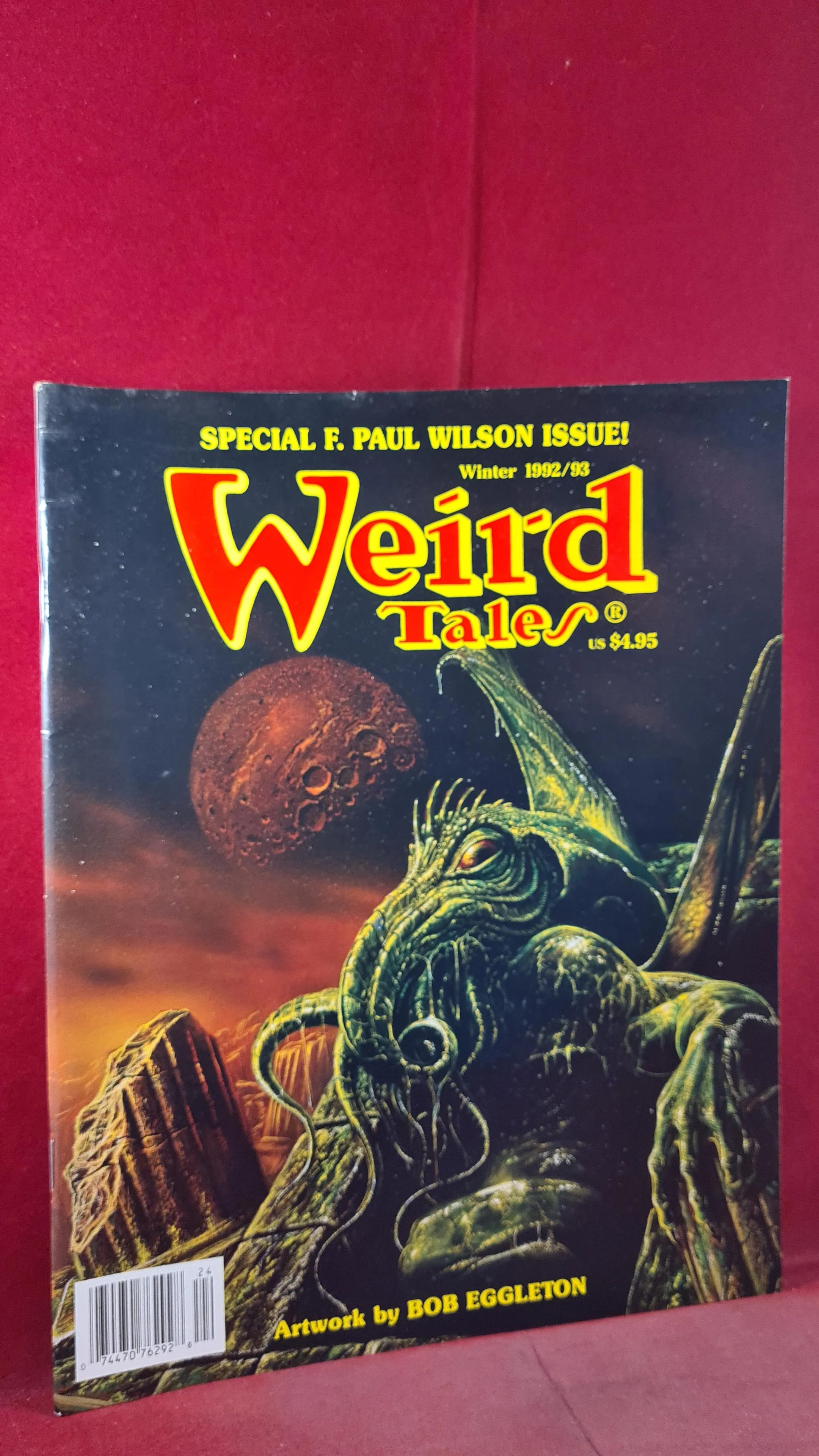 Weird Tales Volume 53 Number 4 Winter 1992/93 Special F Paul Wilson Issue