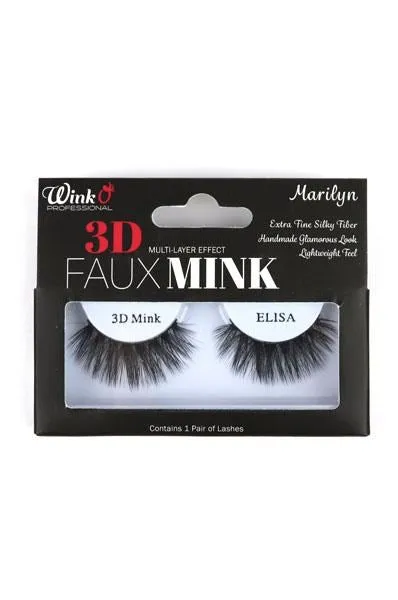 WINK O 3D Faux Mink Multi-Layer Effect Eyelash